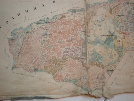 Ogólny plan majątku rządowego Korkożyszki, położonego w wileńskiej guberni, powiecie święciańskim, sporządzony w 1849 r. - kopię mapy przesłał nam p. Petras Kibickis - serdecznie dziękujemy - nuoširdžiai dėkojame!