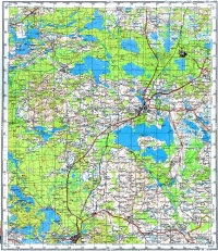 Игналина-Дукштас (Ignalina-Dūkštas, Ignalino-Dukszty) - radziecka mapa z 1984 r. w skali 1:100000 - arkusz obejmuje okolice miejscowości: Dukszty, Ignalino - kopię mapy przesłał nam p. Petras Kibickis - serdecznie dziękujemy - nuoširdžiai dėkojame!