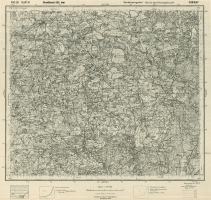 Orniany - niemiecka kopia z 1940 r. polskiej mapy sztabowej w skali 1:100000, wydanej przez Wojskowy Instytut Geograficzny w 1932 r. Arkusz obejmuje okolice miejscowości: Dubinki, Inturki, Janiszki, Malaty, Orniany. Mapa z kolekcji Jacka Szulskiego.
