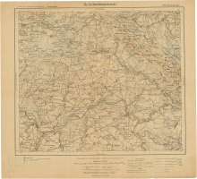 Michalischki (Michaliszki) - niemiecka mapa sztabowa z 1917 r. w skali 1:100000. Arkusz obejmuje okolice miejscowo¶ci: Bystrzyca, Kiemieliszki, Kluszczany, Michaliszki, Powiewiórka, Zu³ów. Mapa z kolekcji Jacka Szulskiego.