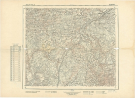 Niemenczyn - polska mapa sztabowa w skali 1:100000, wydana przez Wojskowy Instytut Geograficzny w 1927 r. Arkusz obejmuje okolice miejscowo¶ci: Bujwidze, Niemenczyn, Podbrodzie. Mapa z kolekcji Jacka Szulskiego.