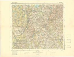 ¦wiêciany - polska mapa sztabowa w skali 1:100000, wydana przez Wojskowy Instytut Geograficzny w 1932 r. Arkusz obejmuje okolice miejscowo¶ci: £yntupy, Nowe ¦wiêciany, ¦wiêciany. Kopiê mapy zamieszczamy dziêki uprzejmo¶ci p. Zygmunta Zakrzewskiego.