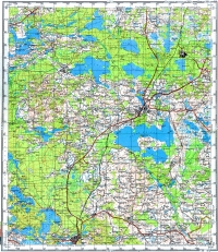 Игналина-Дукштас (Ignalina-Dūk¹tas, Ignalino-Dukszty) - radziecka mapa z 1984 r. w skali 1:100000 - arkusz obejmuje okolice miejscowo¶ci: Dukszty, Ignalino - kopiê mapy przes³a³ nam p. Petras Kibickis - serdecznie dziêkujemy - nuo¹ird¾iai dėkojame!
